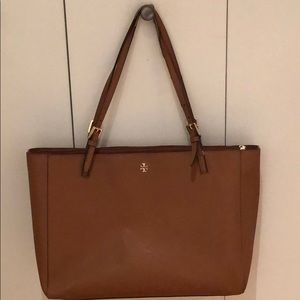 Tory Burch Large Tote Bag | Brown